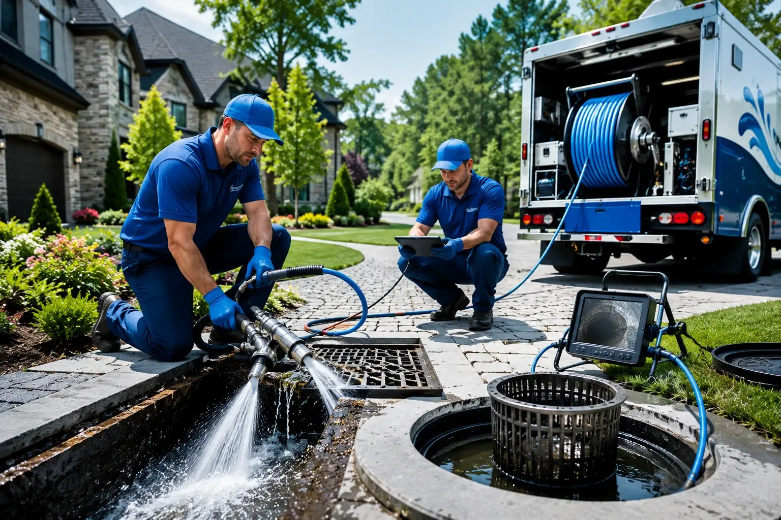 Local outdoor drain cleaning professionals in Greencastle, PA