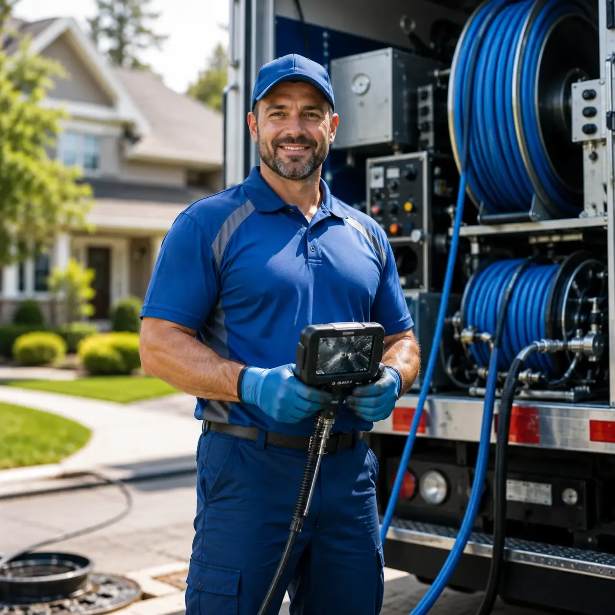 Local outdoor drain cleaning specialists in Greencastle, PA
